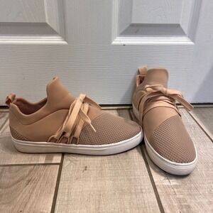 Steve Madden Lancer Pink Mesh Slip On Sneakers‎